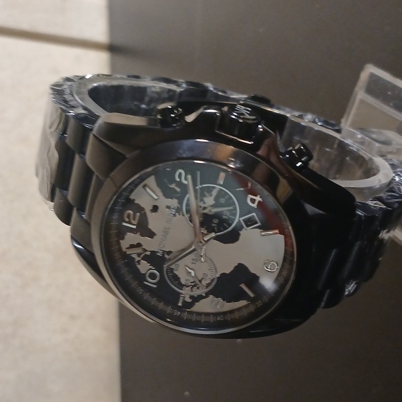 Michael Kors Black Chronograph Dial Watch - Picture 2 of 11